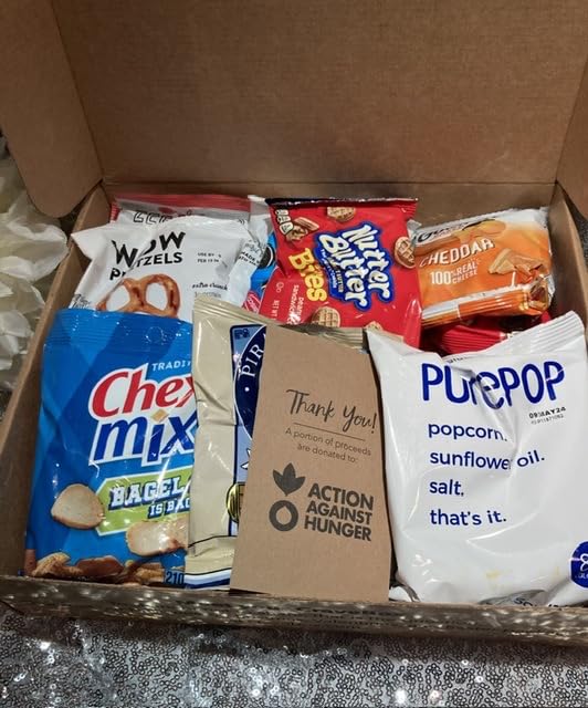 CRAVEBOX Snack and Candy Box (60 Count) Summer Adults Variety Pack Bundle Assortment Gift Basket Kids Care Package Boyfriend Birthday Office College Boys Men Students Food College School customer photo 2