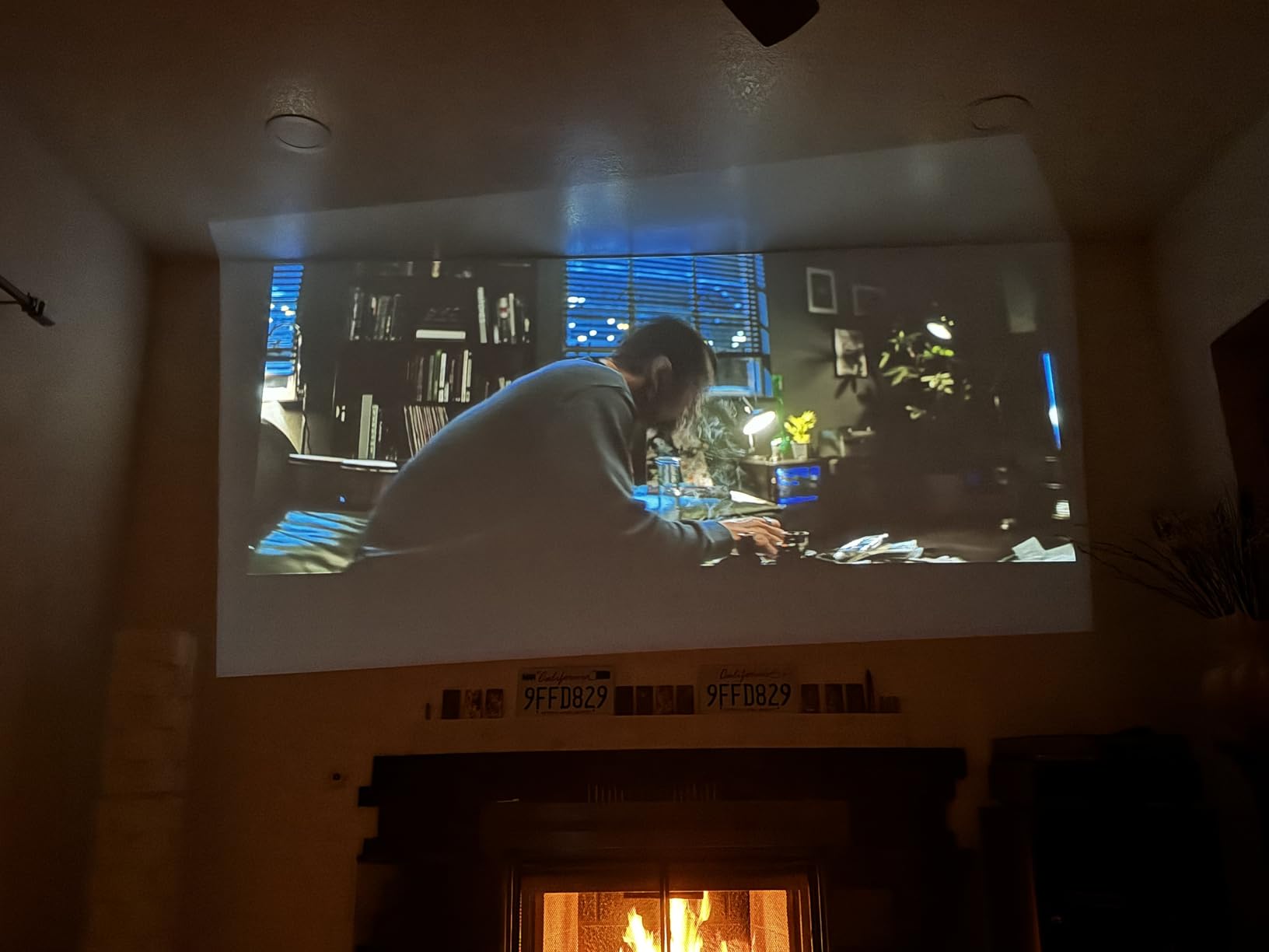 XGIMI HORIZON Ultra 4K Projector, Dolby Vision, 2300 ISO Lumens, 2 x 12W Harman Kardon Speakers, Home Theater Projector with WiFi and Bluetooth, Dual Light, Active 3D, 200