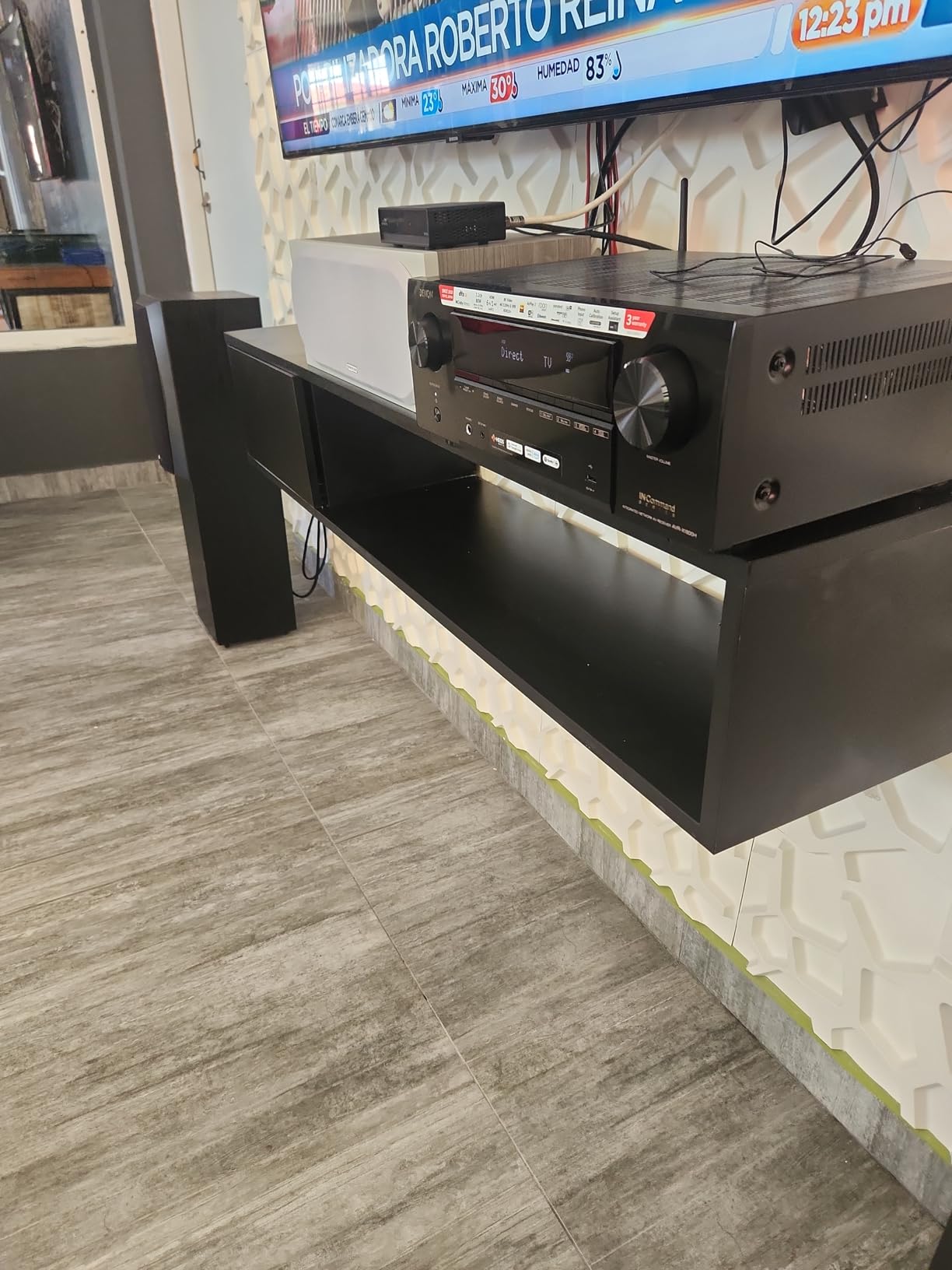 Denon AVR-X1800H 7.2 Channel AV Stereo Receiver (80W x 7), WiFi, Bluetooth | Wireless Streaming via Built-in HEOS customer photo 1