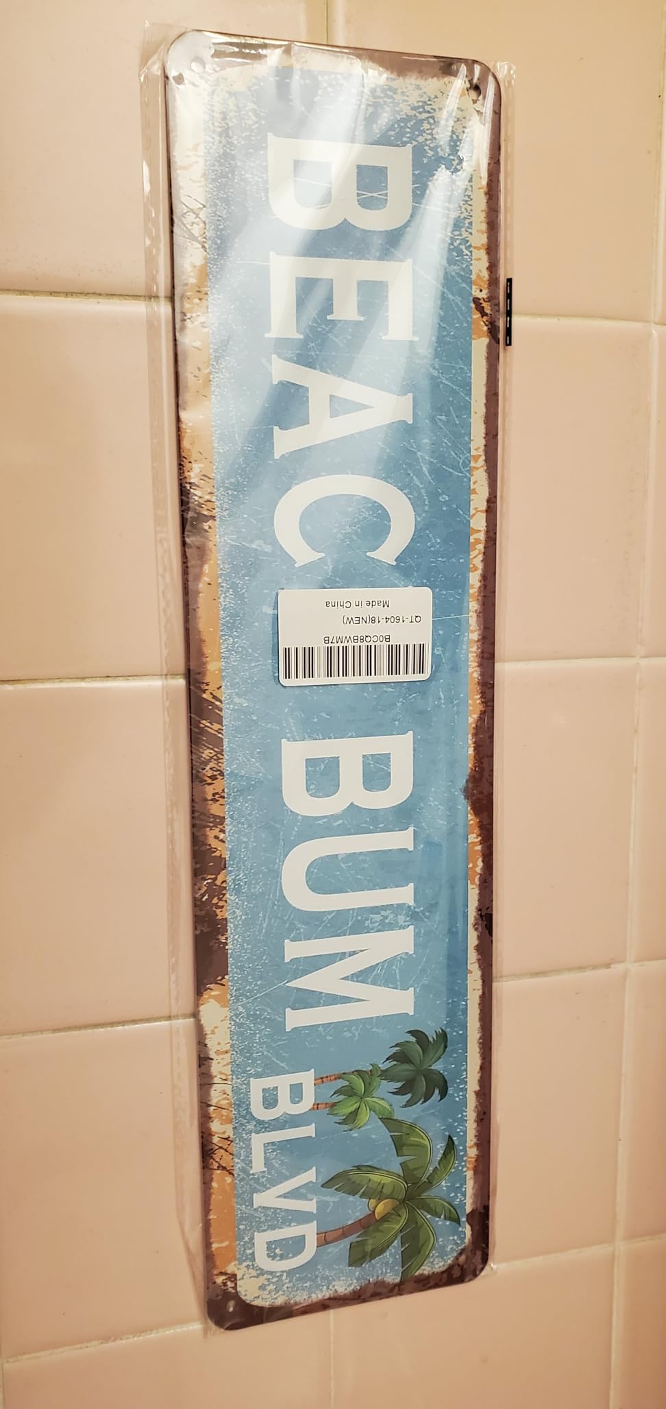 Tin Sign Cinema Vibes at Home Admit One Movie Ticket Funny Sign Vintage Carnival Inspired Metal Sign for Your Home Movie Theater 16x4 in customer photo 2