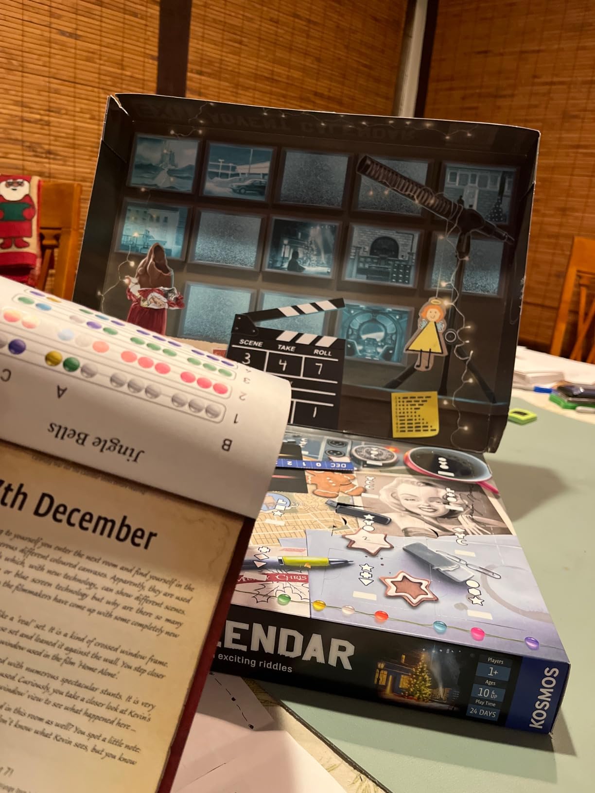 EXIT: The Game - Advent Calendar - The Missing Hollywood Star | Christmas | Calendar | Advent | Mystery Game | Family Activity | Ages 10+ customer photo 2