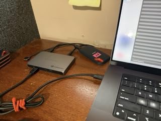 Satechi Thunderbolt 4 Slim Hub Pro, Docking Station, 100W USB-C Charging | Single 8K or dual 4K display, 4 Thunderbolt ports, USB 3.2 Gen2, for Mac, Windows, MacBook Air/Pro, Dell, Surface, Lenovo customer photo 1