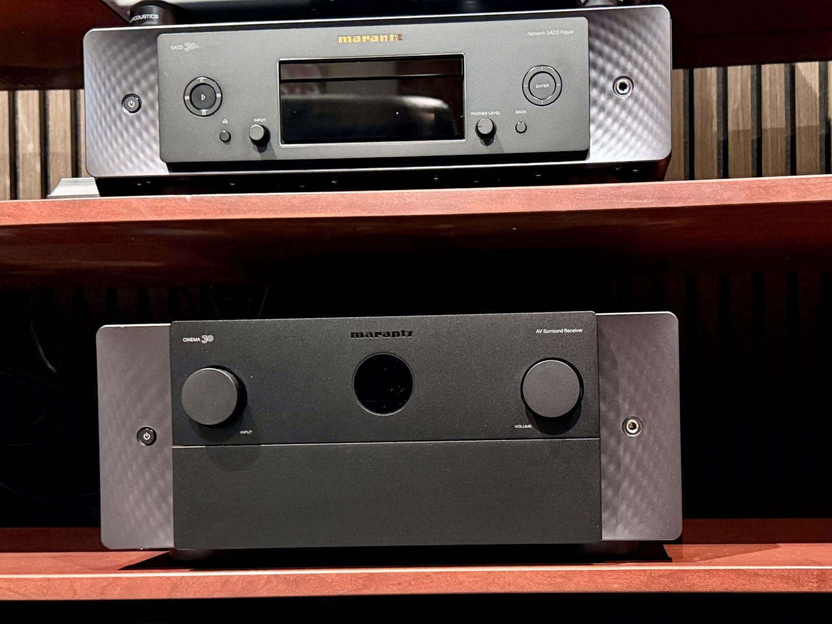 Marantz Cinema 30 11.4 Channel 8K Home Theater Receiver with Dolby Atmos & IMAX Enhanced Audio (Black) customer photo 1