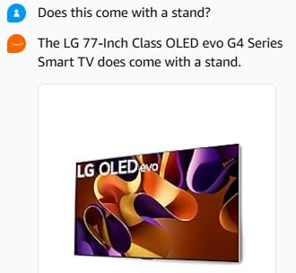 LG 77-Inch Class OLED evo G4 Series Smart TV 4K Processor Flat Screen with Magic Remote AI-Powered with Alexa Built-in (OLED77G4WUA, 2024) customer photo 1