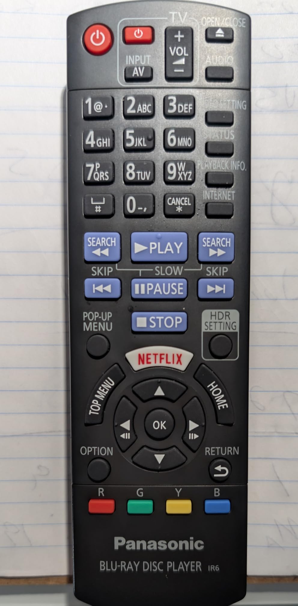 Panasonic DP-UB820-K HDR10+, 4K UHD, Dolby Vision, Network Bundle | For Home Theater | Network Cable | Optical Audio Cable | Network Streaming | Blu-ray Player + HDMI Cable + Cable Ties customer photo 1
