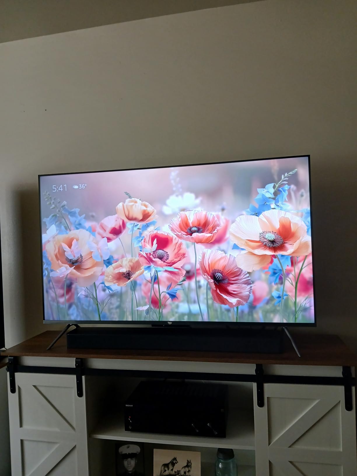 Amazon Fire TV Soundbar Plus (newest model) with built-in subwoofer, 3.1 channel, Dolby Atmos, clear dialogue customer photo 1