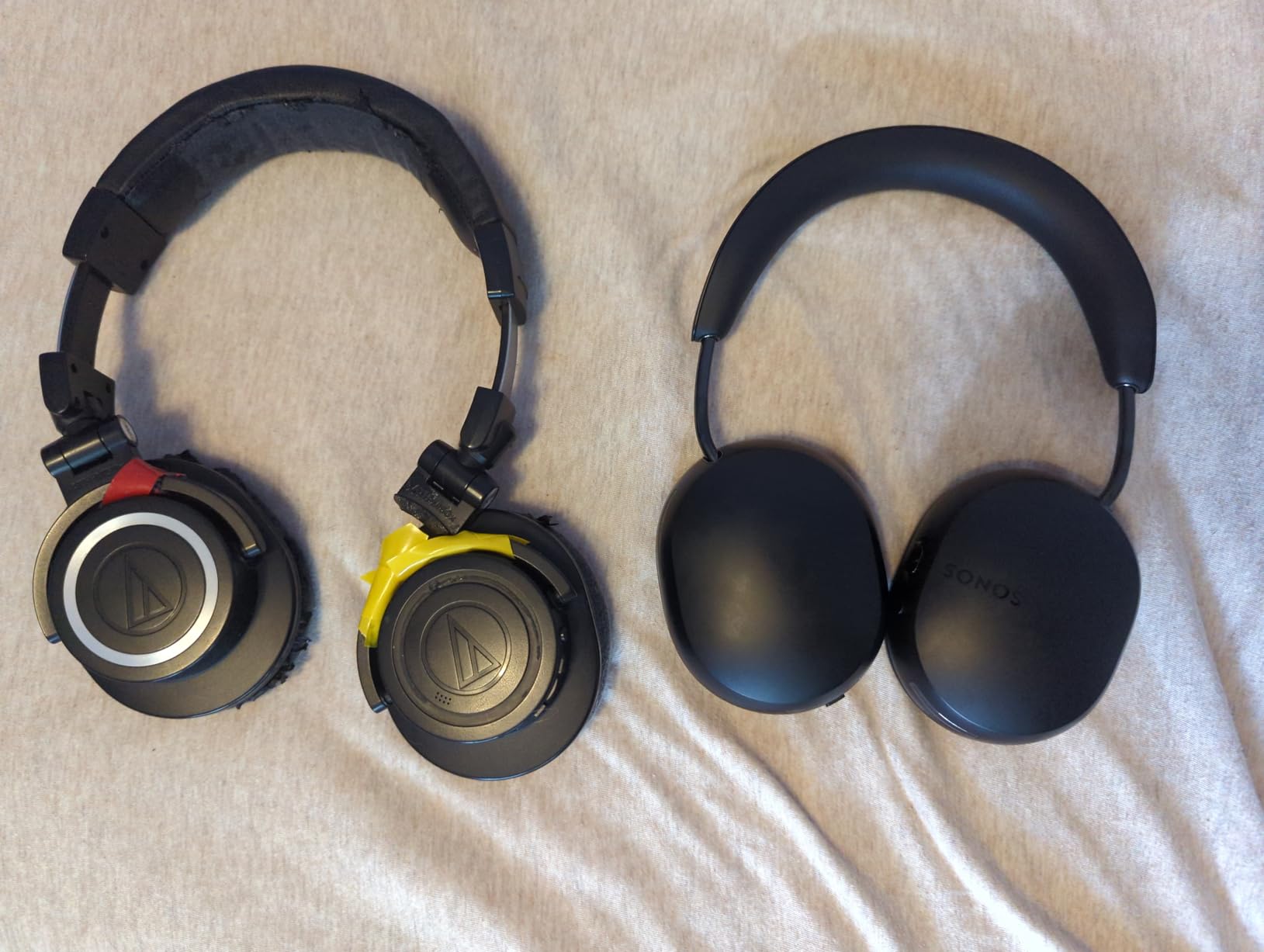Sonos Ace Noise Cancelling Bluetooth Over-Ear Headphones - Black customer photo 2