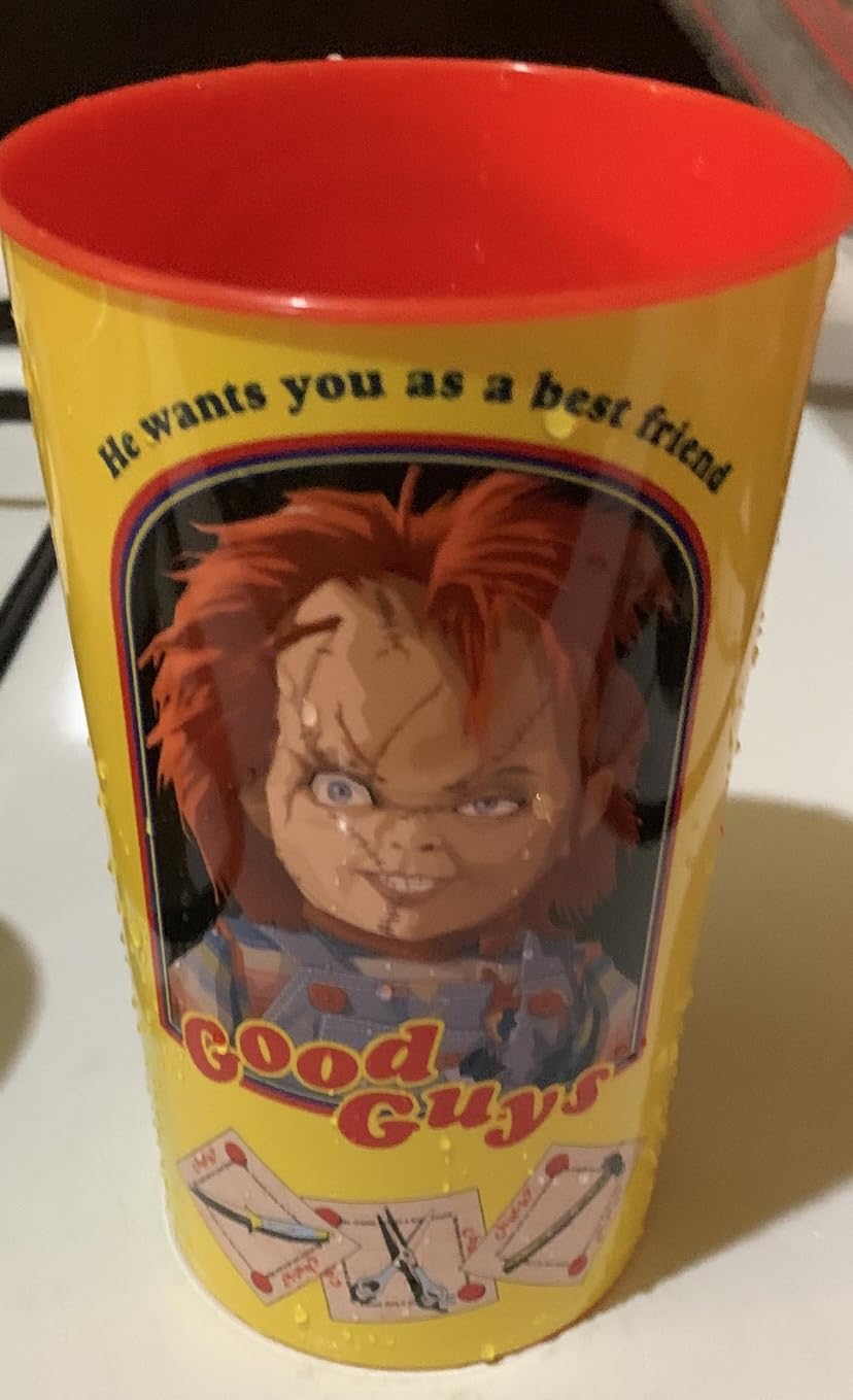 Silver Buffalo IT You'll Float Too Glitter Horror Quote, Ceramic Mug, 20oz - Pennywise the Clown customer photo 2