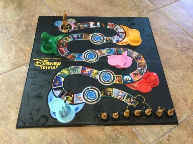 Disney Trivia Board Games for Family Night, Travel Games, Strategy Game, 6+ | Disney Toys, Family Game Night, Travel Games, Screen-Free, Holiday Game, Kids Board Game, Strategy Games customer photo 1