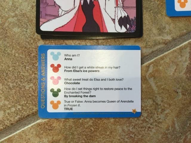 Disney Trivia Board Games for Family Night, Travel Games, Strategy Game, 6+ | Disney Toys, Family Game Night, Travel Games, Screen-Free, Holiday Game, Kids Board Game, Strategy Games customer photo 2