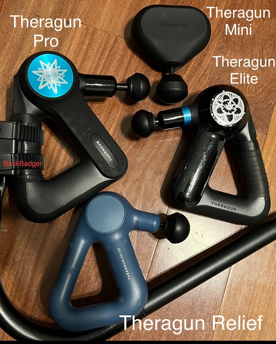 TheraGun Therabody Relief Massage Gun | for Daily Comfort | 3-Speed | Black customer photo 2
