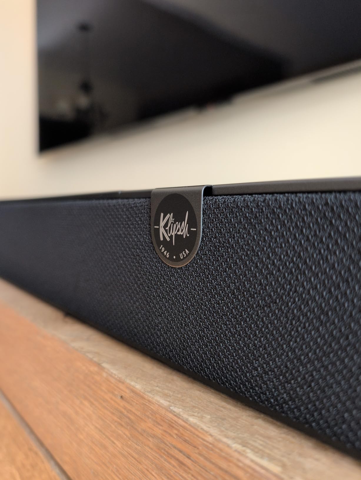 Klipsch Flexus CORE 300 5.1.2 Channel Sound Bar with Dirac Live Room Correction, Dolby Atmos, Custom Tuned Bass and Powered by Onkyo - Black, 54