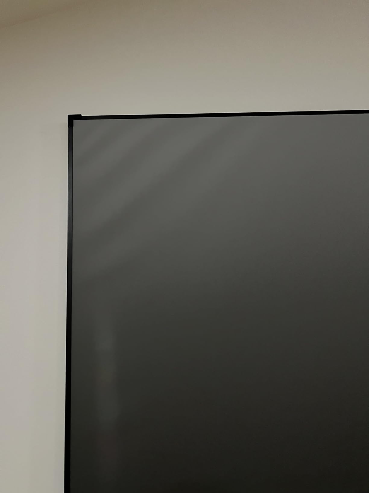 NothingProjector ALR Screen for Ultra Short Throw Projector, 95% Ambient Ceiling Light Rejecting, 120 inch, 4K/8K UHD, Active 3D, Fixed Frame 16:9, Wall Mount Anti Daylight UST, Black Series NothPJ customer photo 2