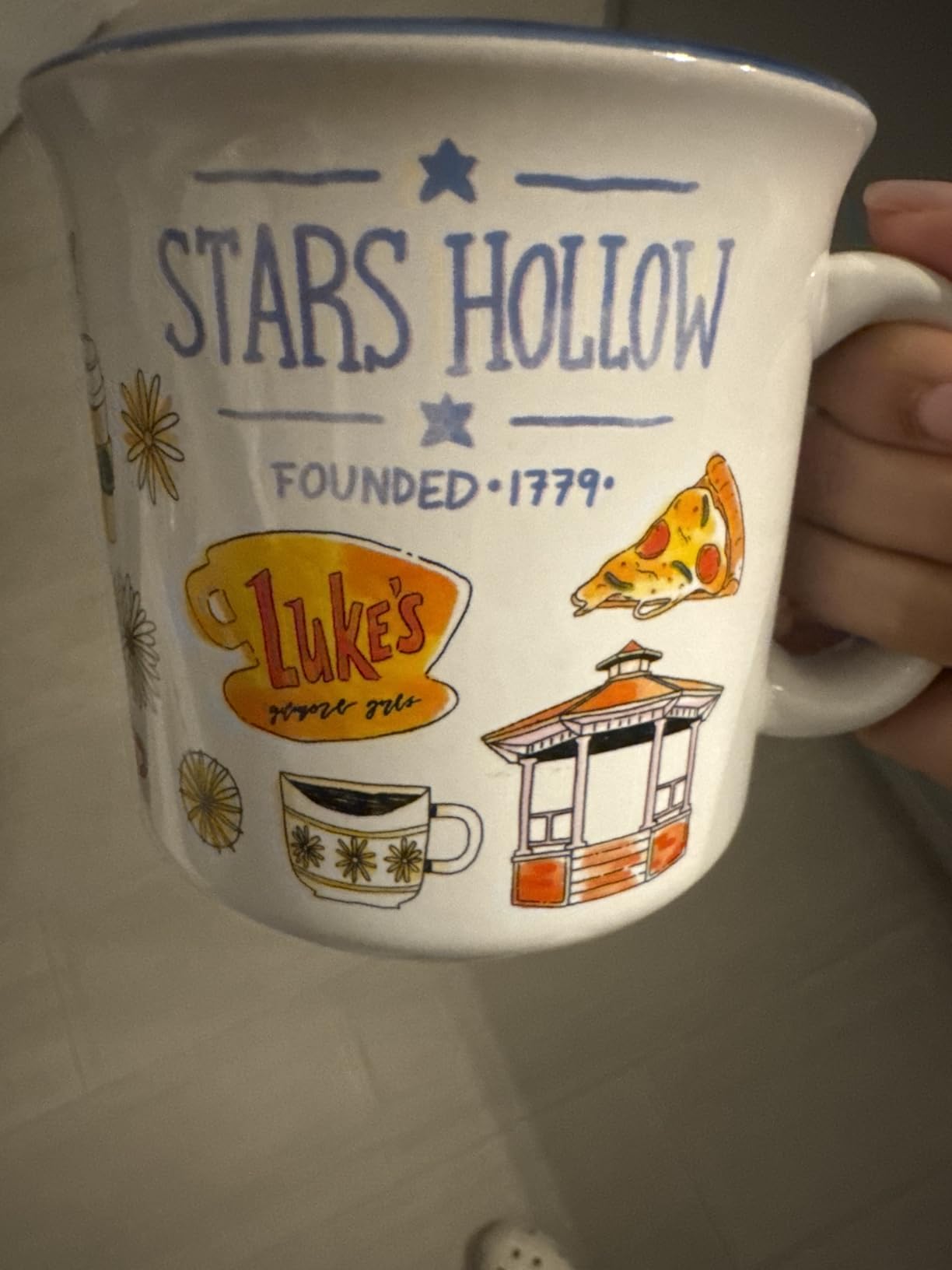 Silver Buffalo Happy Gilmore Golf Academy Quote, Ceramic Camper Mug, 20oz customer photo 1