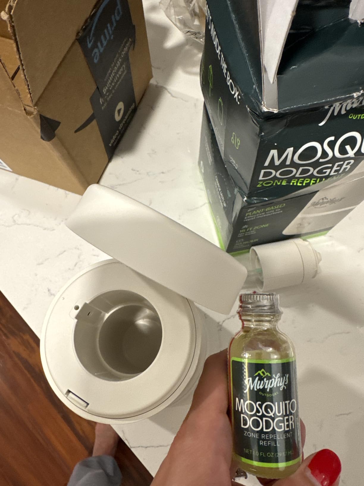Murphy's Naturals Mosquito Repellent Device, USB-C Rechargeable, 15-ft Zone customer photo 2