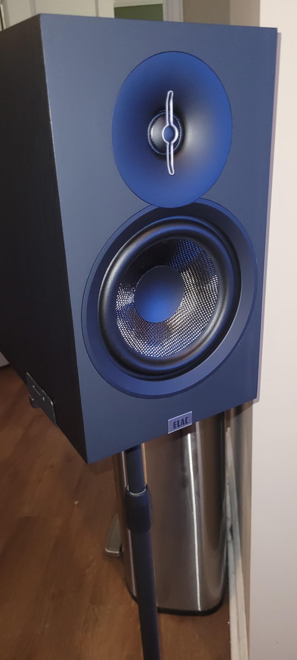 ELAC Debut 3.0 DB53-WN Bookshelf Speakers, Walnut (Pair) - 1
