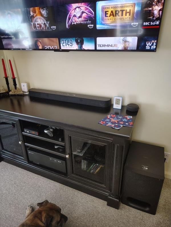 Sony BRAVIA Theater System 6 5.1ch Soundbar with Subwoofer & Rear Speakers | Dolby Atmos & DTS:X Surround Sound Home Theater, Bluetooth, Center Channel for Clear Dialogue, Multi Stereo, HT-S60 customer photo 2