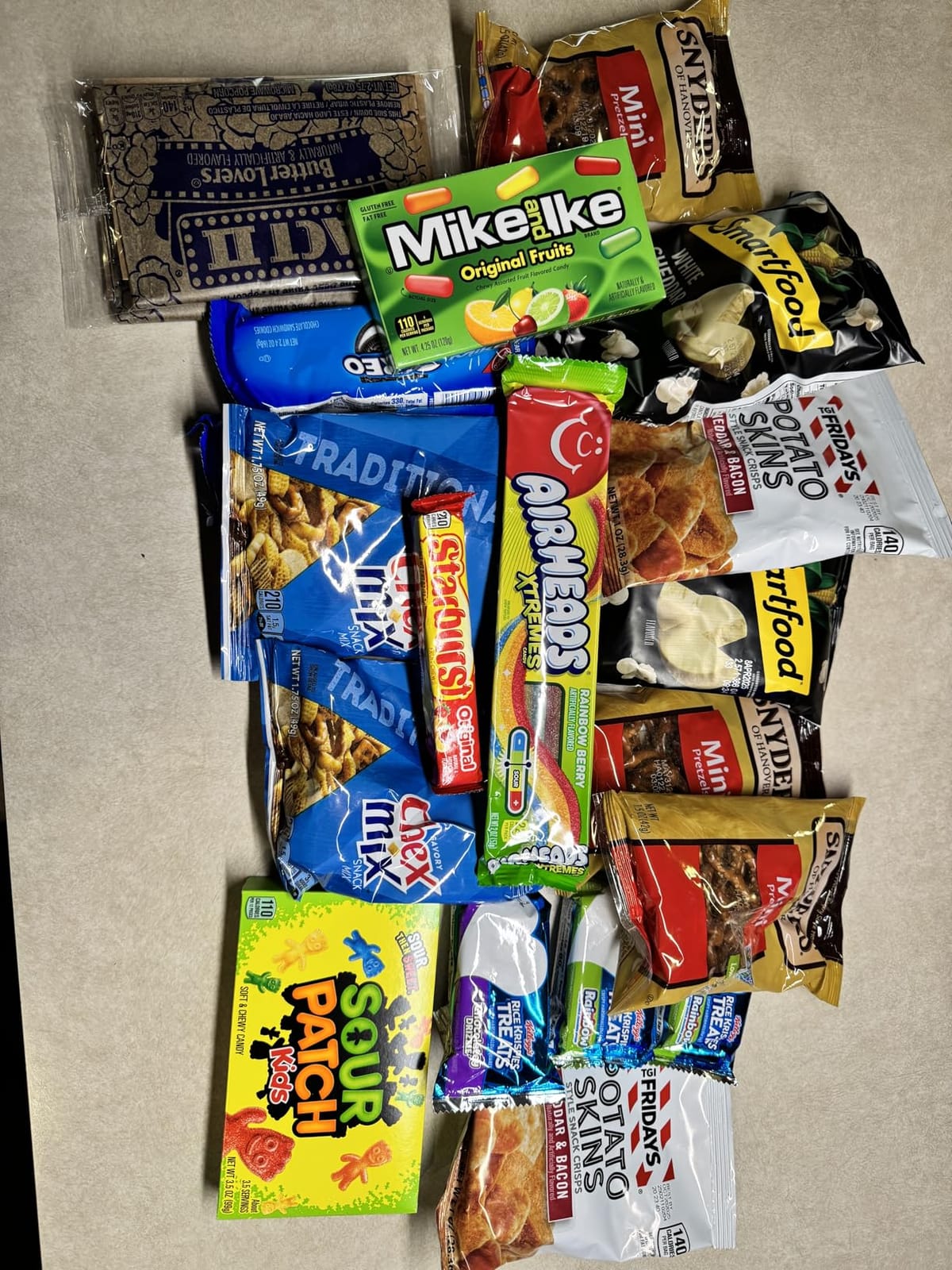 Movie Night Gift Basket - Snack Box Set with Popcorn & Candy, 20 Count | Gift Box, Movie Night Supplies, Date Night Box, Game Night Basket, Family, Kids Gift, Raffle & Fundraiser, Theater Snacks customer photo 1