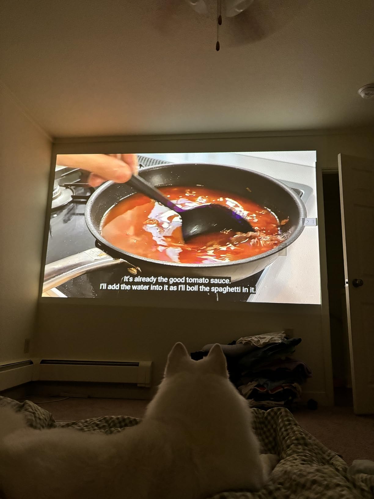 XGIMI MoGo 4 Portable Projector with PowerBase Stand, 5 Hours of Playtime | Google TV with Licensed Netflix, 360°Adjustable Stand, 450 ISO Lumens, 2 x 6W Harman Kardon, Home & Outdoor Cinema Kit customer photo 2
