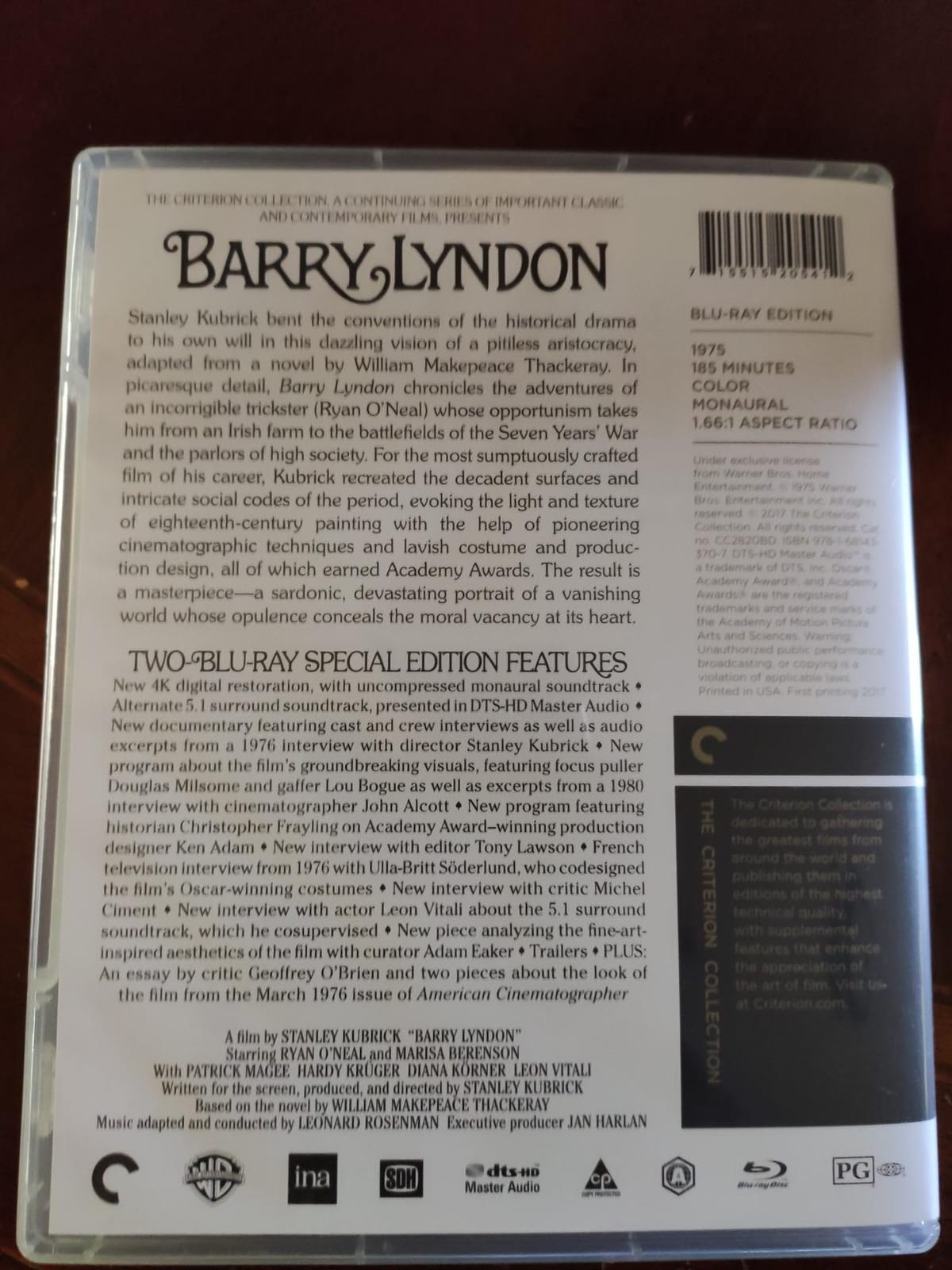 Barry Lyndon (The Criterion Collection) [4K UHD] customer photo 2