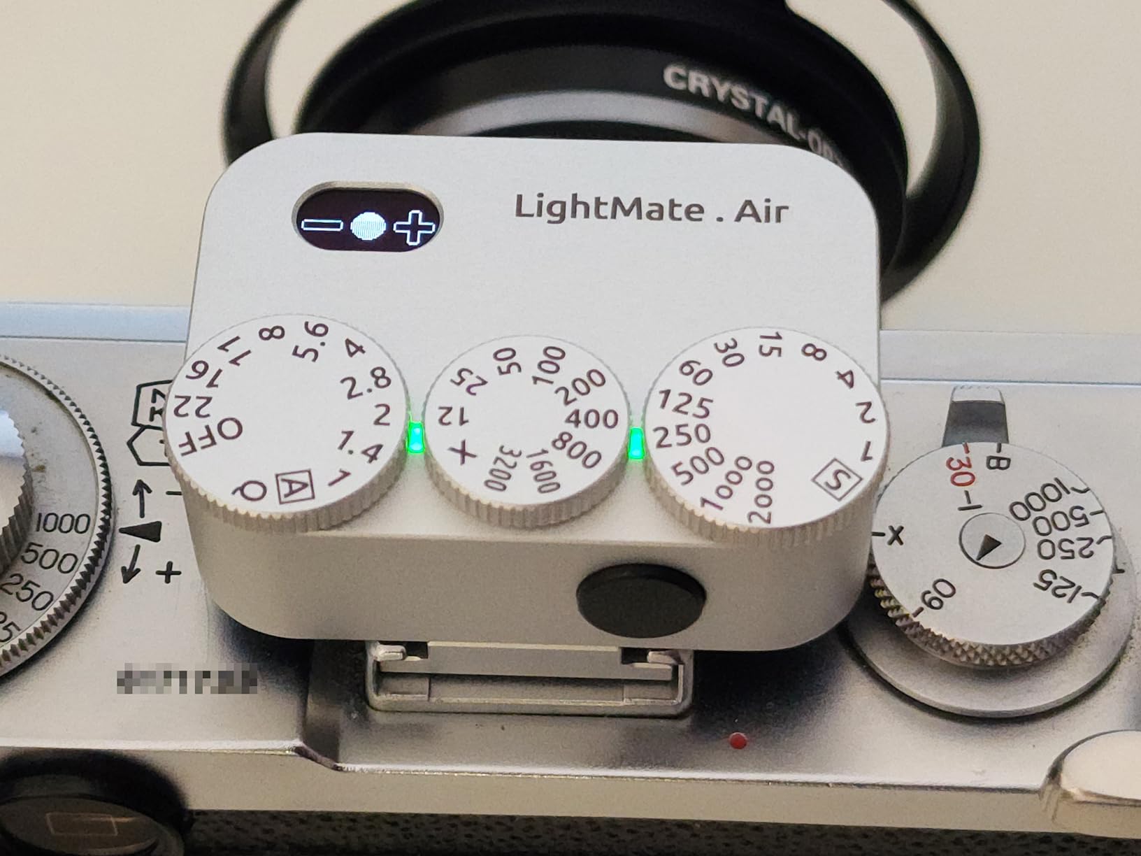 LightMate AirPro Light Meter Photography, 35-Degree Wide-Angle Reflective Digital Exposure Meter for Leica & Film Cameras customer photo 2