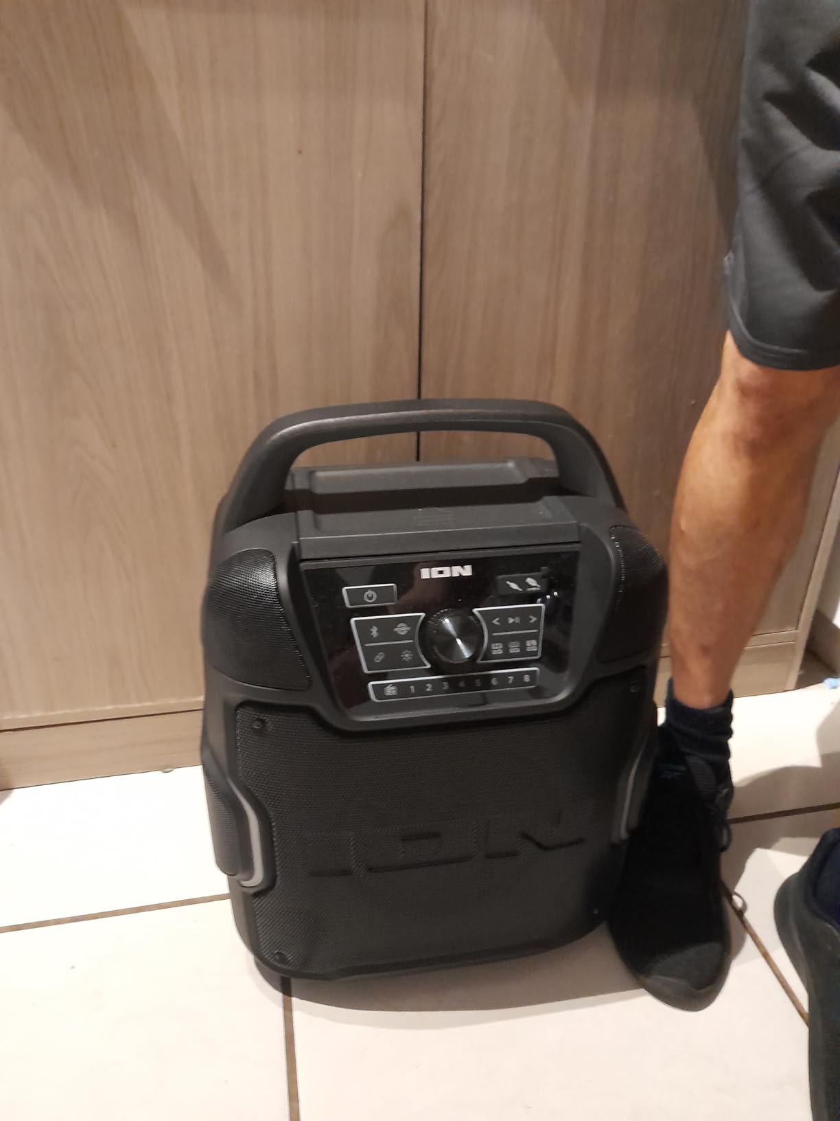 ION Sport 320 200W Bluetooth Outdoor Speaker with Wheels, 320 Degree Sound, Water-Resistant, Rechargeable Battery customer photo 2