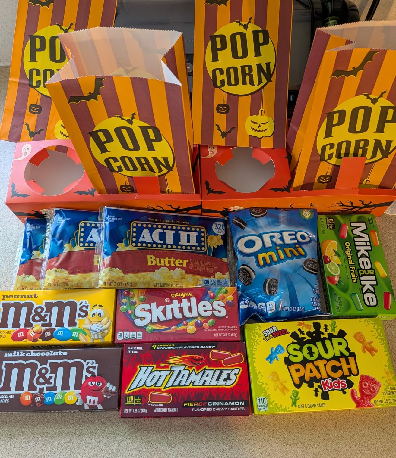 Movie Night Supplies - Movie Gift Basket with Candy Variety & Snack Trays by CraveKraft customer photo 1