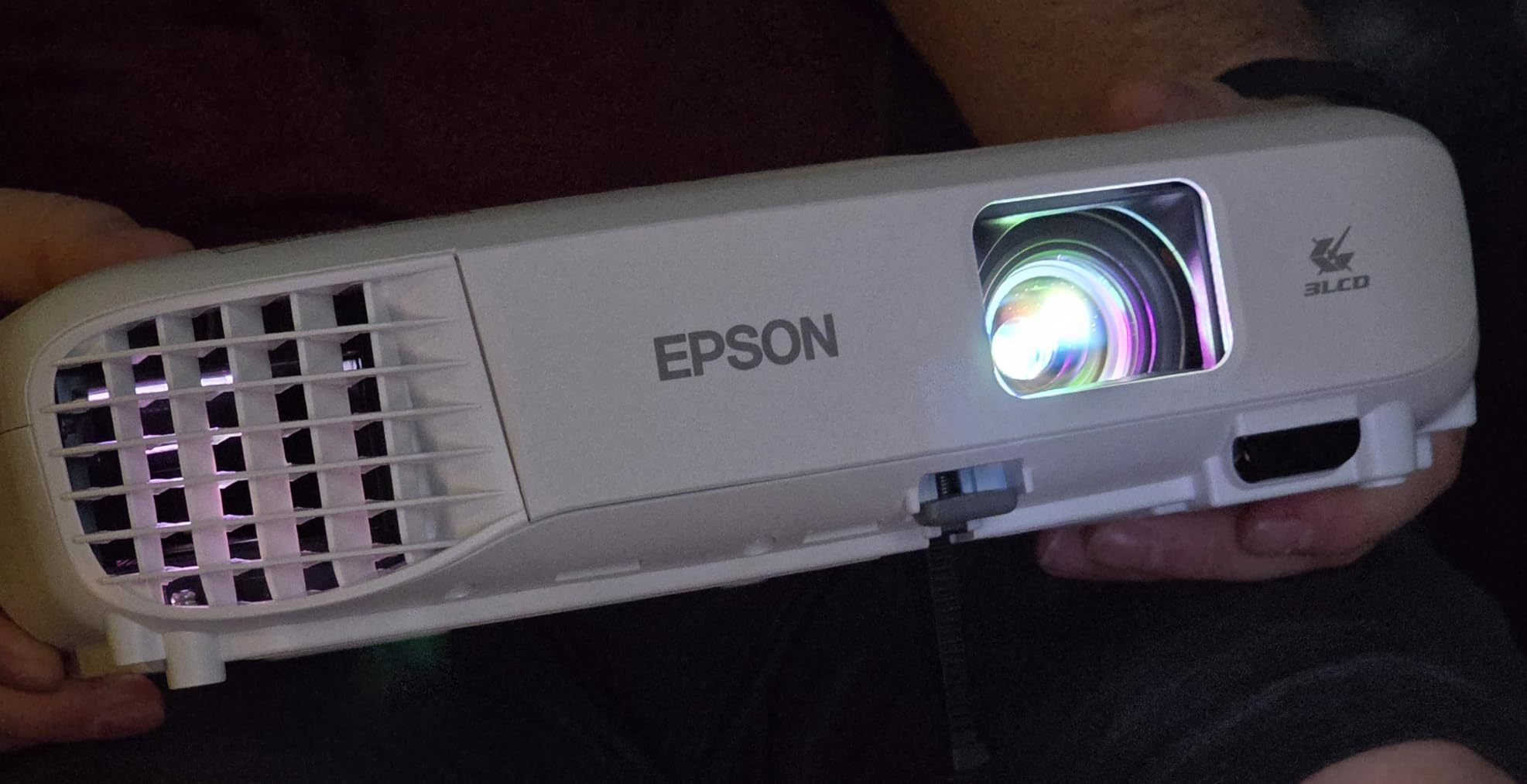 Epson EX3290 3-Chip 3LCD Widescreen WXGA Video Projector with Built-In Speaker, 4000 Lumens Color and White Brightness, 2x HDMI Ports customer photo 2