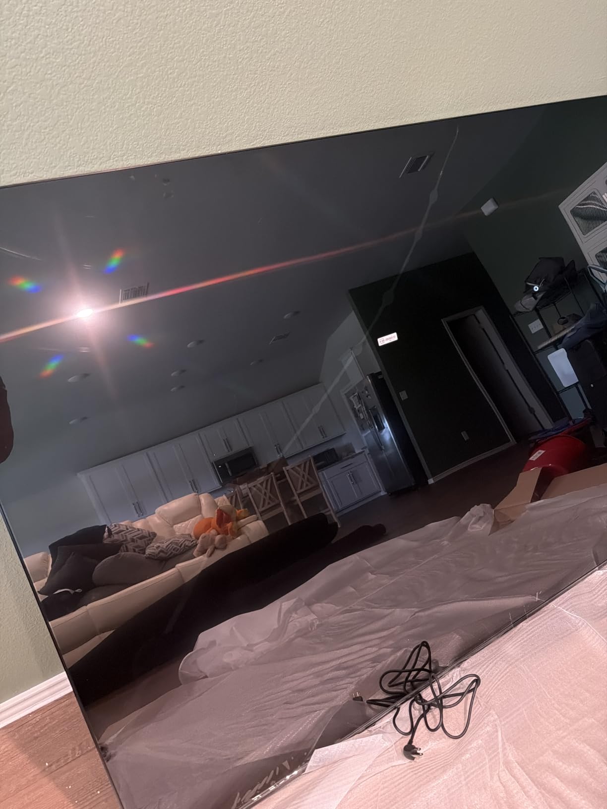 Samsung 98-Inch Class QLED Q7F Series Samsung Vision AI Smart TV (2025 Model, 98Q7F) Quantum HDR, Object Tracking Sound Lite, Q4 AI Gen1 Processor, 4K upscaling, Gaming Hub w/Alexa Built-in customer photo 2