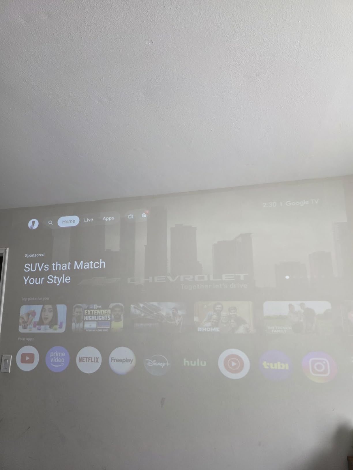 XGIMI MoGo 2 Pro (New) 1080P Portable Projector, Supports 4K, Auto Focus | 430 ISO Lumens, Google TV with Licensed Netflix, WiFi and Bluetooth, 2X8W Speakers, Object Avoidance, Screen Adaption customer photo 2