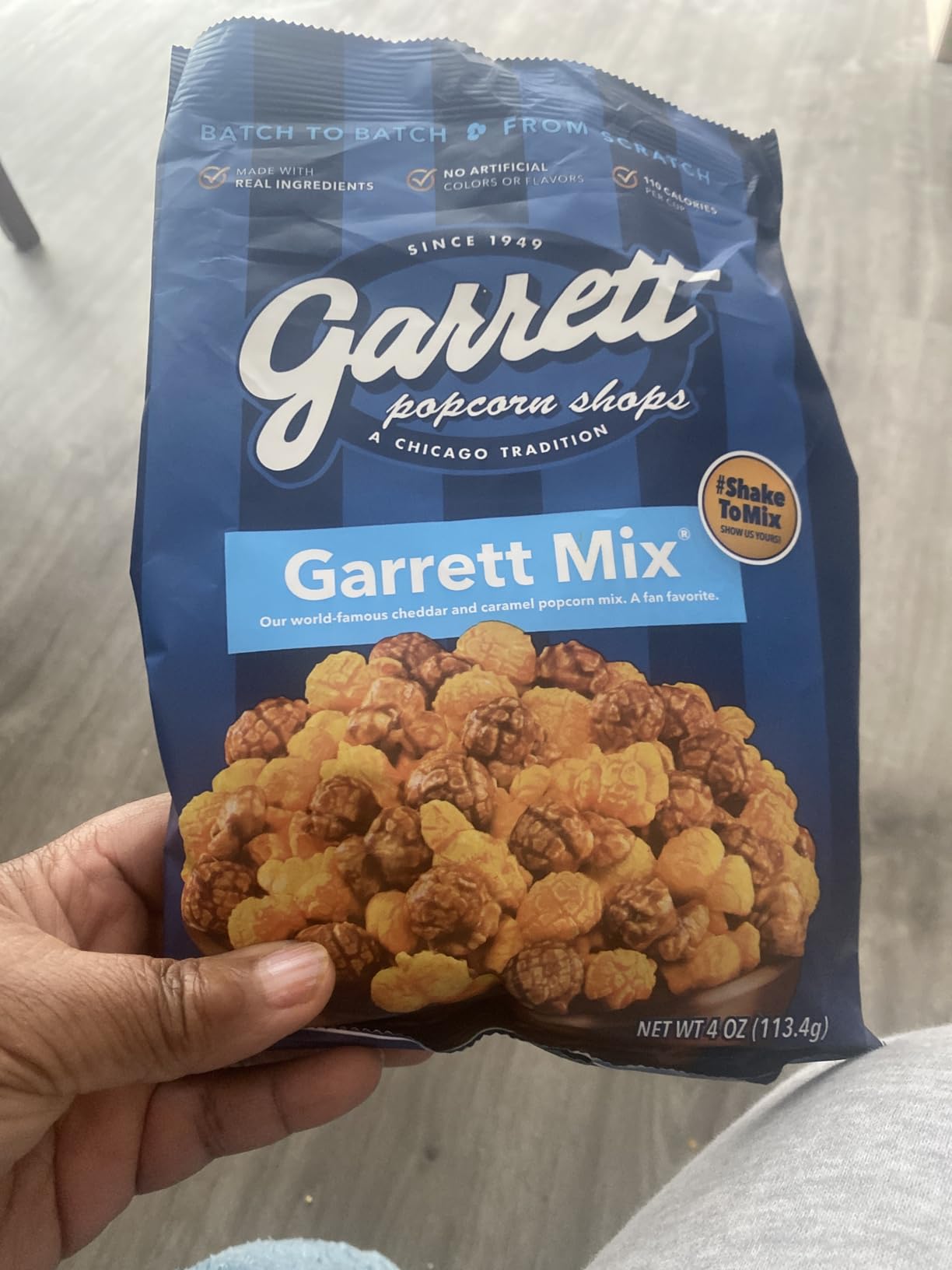 Garrett Popcorn Chicago Classic Cheddar and Caramel Mix, 4.0oz, 6 Bags | Amazon Exclusive, Gluten Free, Sweet and Savory Snack, Garrett Mix Gourmet Popcorn customer photo 2