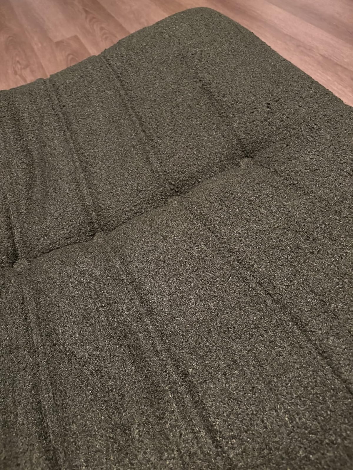 Giant Bean Bag Chair for Adults, Comfy Lazy Fireside Accent Chair with Memory Foam, Cozy Single Floor Sofa Couch Boneless Chaise Lounge for Living Room Bedroom Gaming Room (Black, 1Seater) customer photo 1