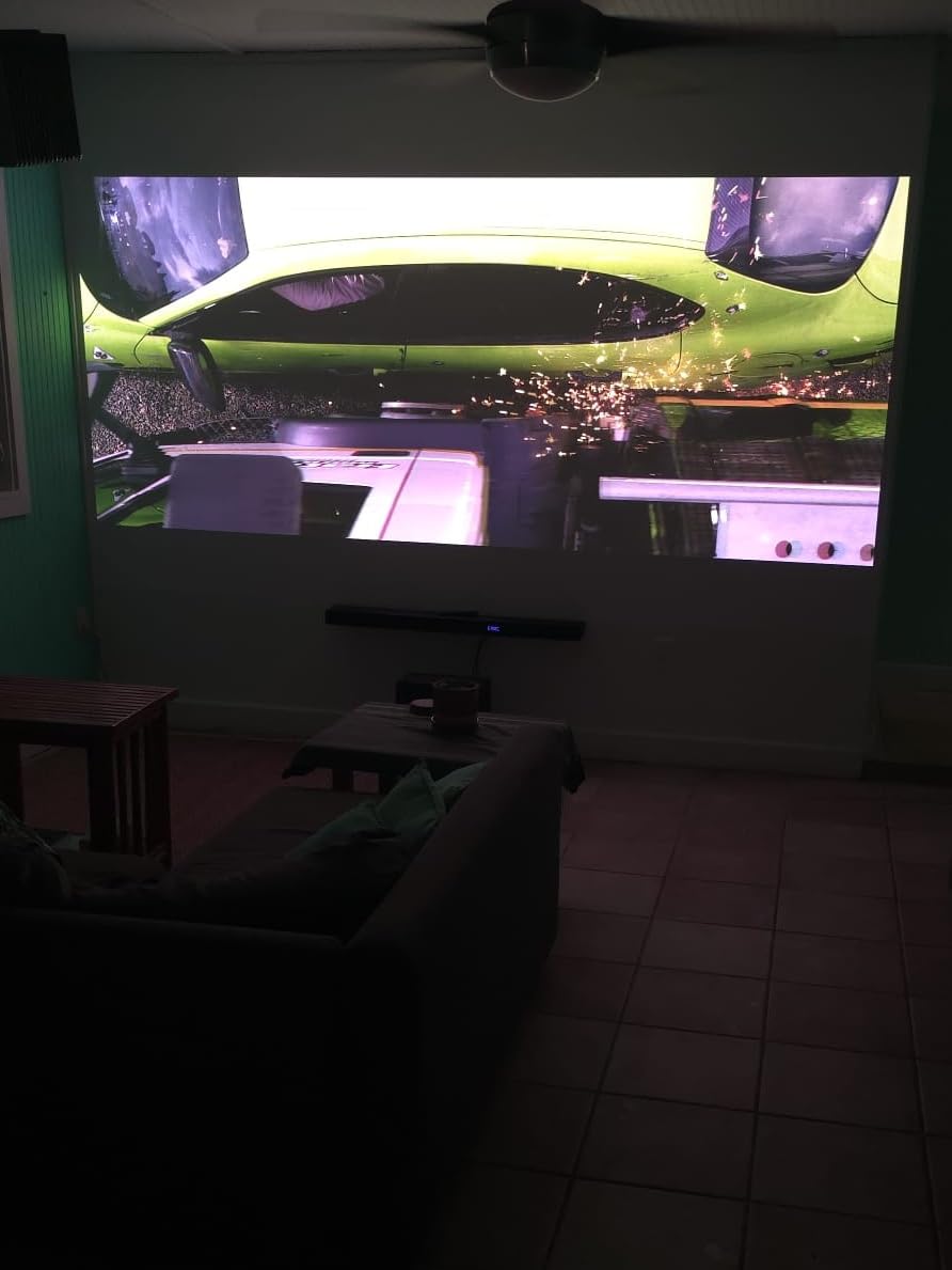 Valerion VisionMaster Max 4K Laser Projector, 3500 ISO Lumens, Anti-RBE, Speckle-Reduction, Flagship Black Level, 0.9-1.5:1 Optical Zoom, 300