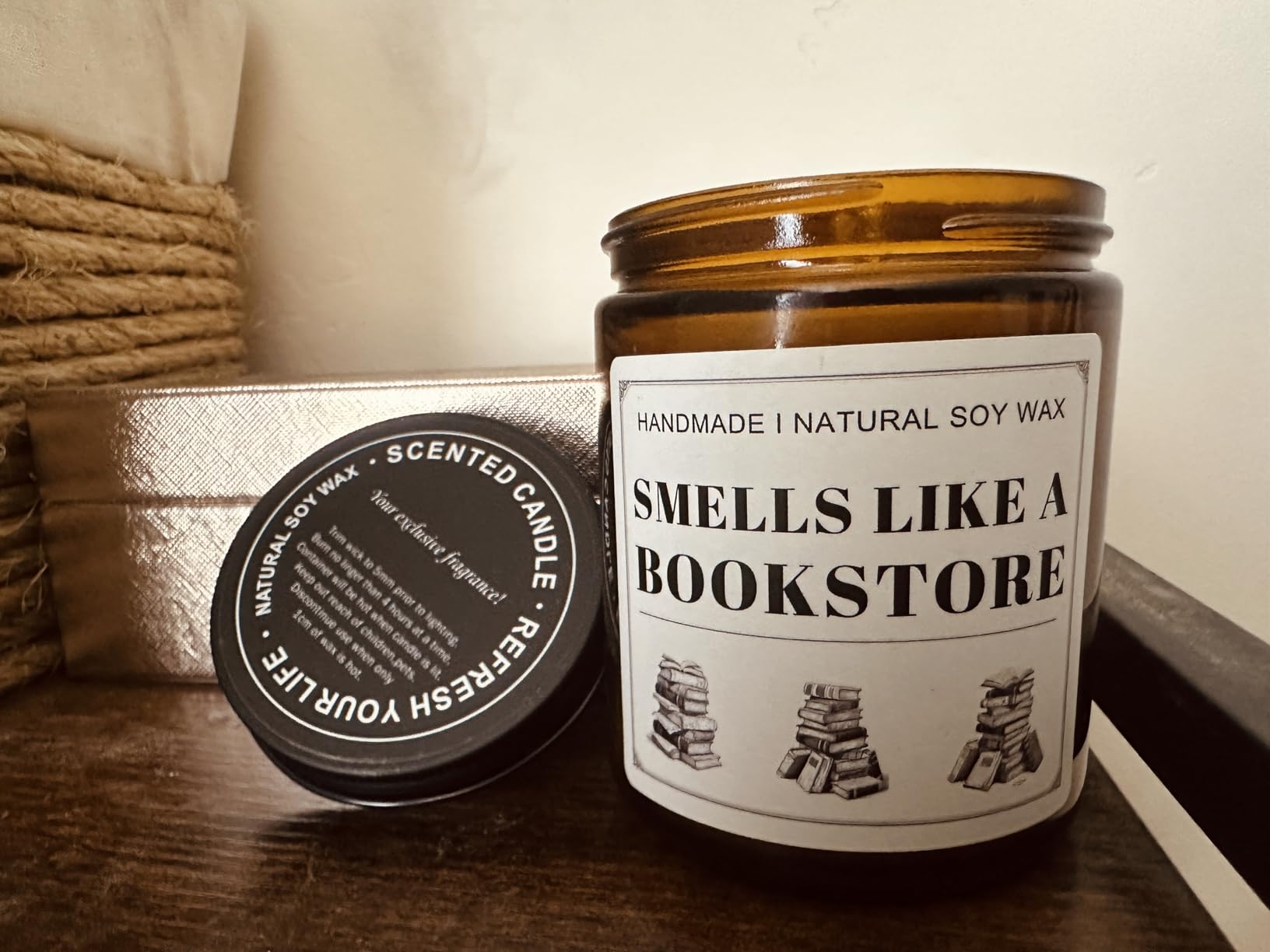 Gay Gifts for Men, Pride Gift for LGBTQ Boyfriend Husband Friend Brother, Funny Birthday Valentines Day Present Ideas - Lavender Scented Candle customer photo 2
