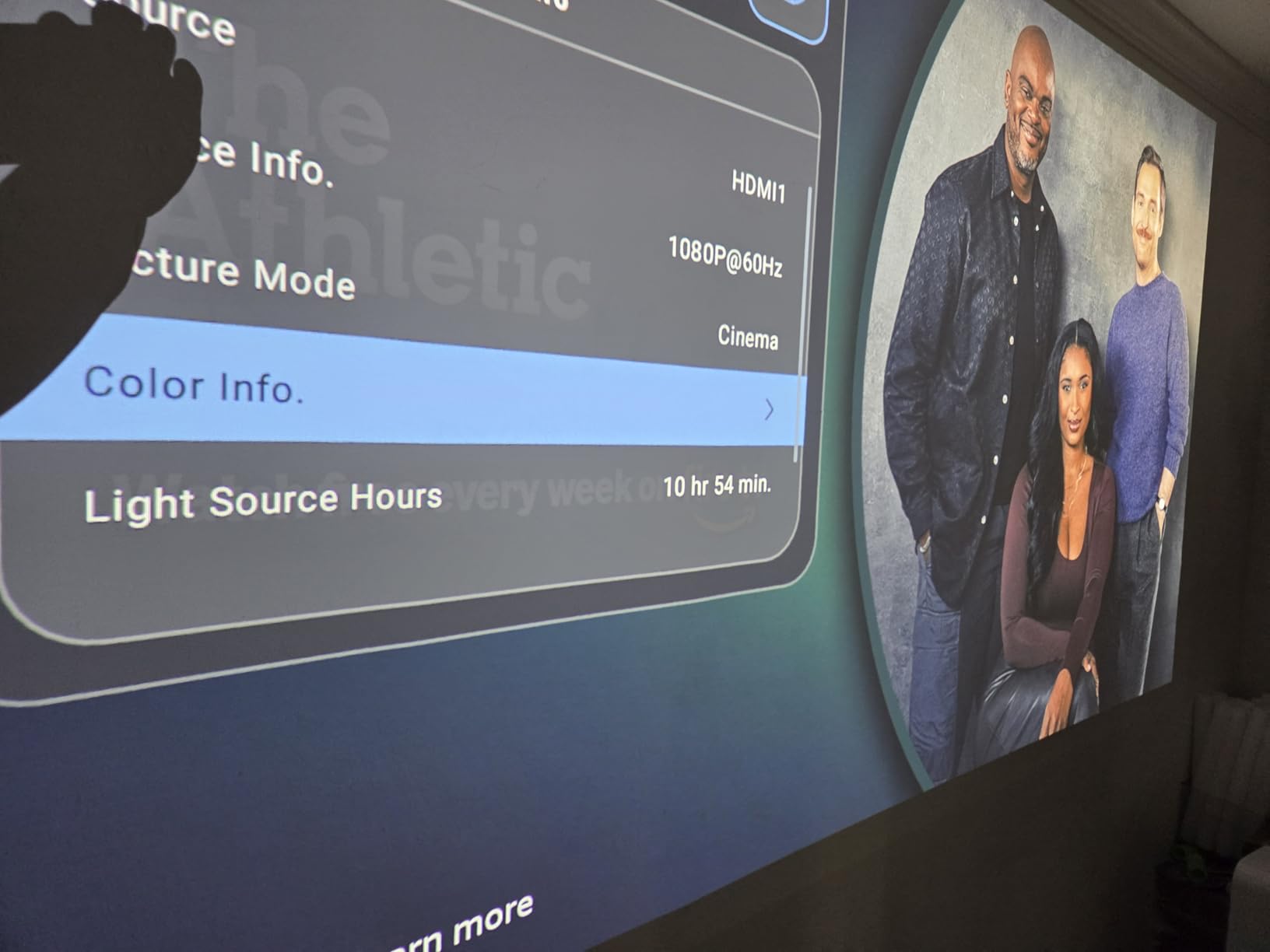 Optoma UHZ36 4K UHD Laser HDR Home Theater Projector customer photo 1