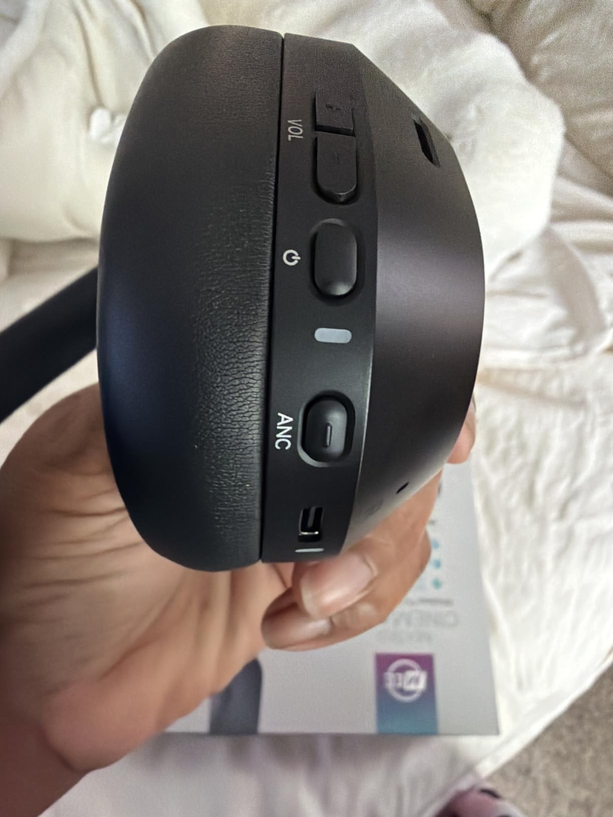 MEE audio Matrix Cinema 3D 2026 Bluetooth Over-Ear Headphones with Wireless Charging Pad for TV; Active Noise Canceling, Spatial Audio, 60H Playtime, Hi-Res Stereo with LDAC, aptX Adaptive, & Auracast customer photo 2