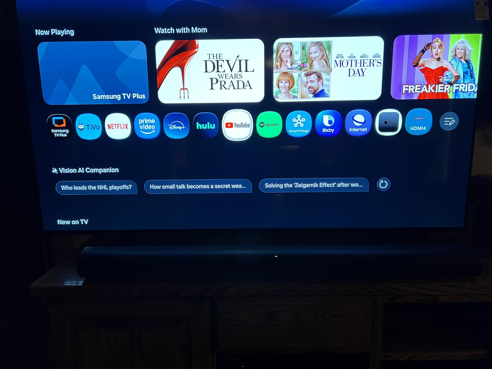 Samsung 65-Inch Class S85H Series, OLED, 4K, Smart TV, 2026 Model | Samsung Vision AI, OLED HDR, NQ4 AI Gen2 Processor, 4K AI Upscaling, AI Sound Controller, Color Booster Pro, Alexa Built-in customer photo 1