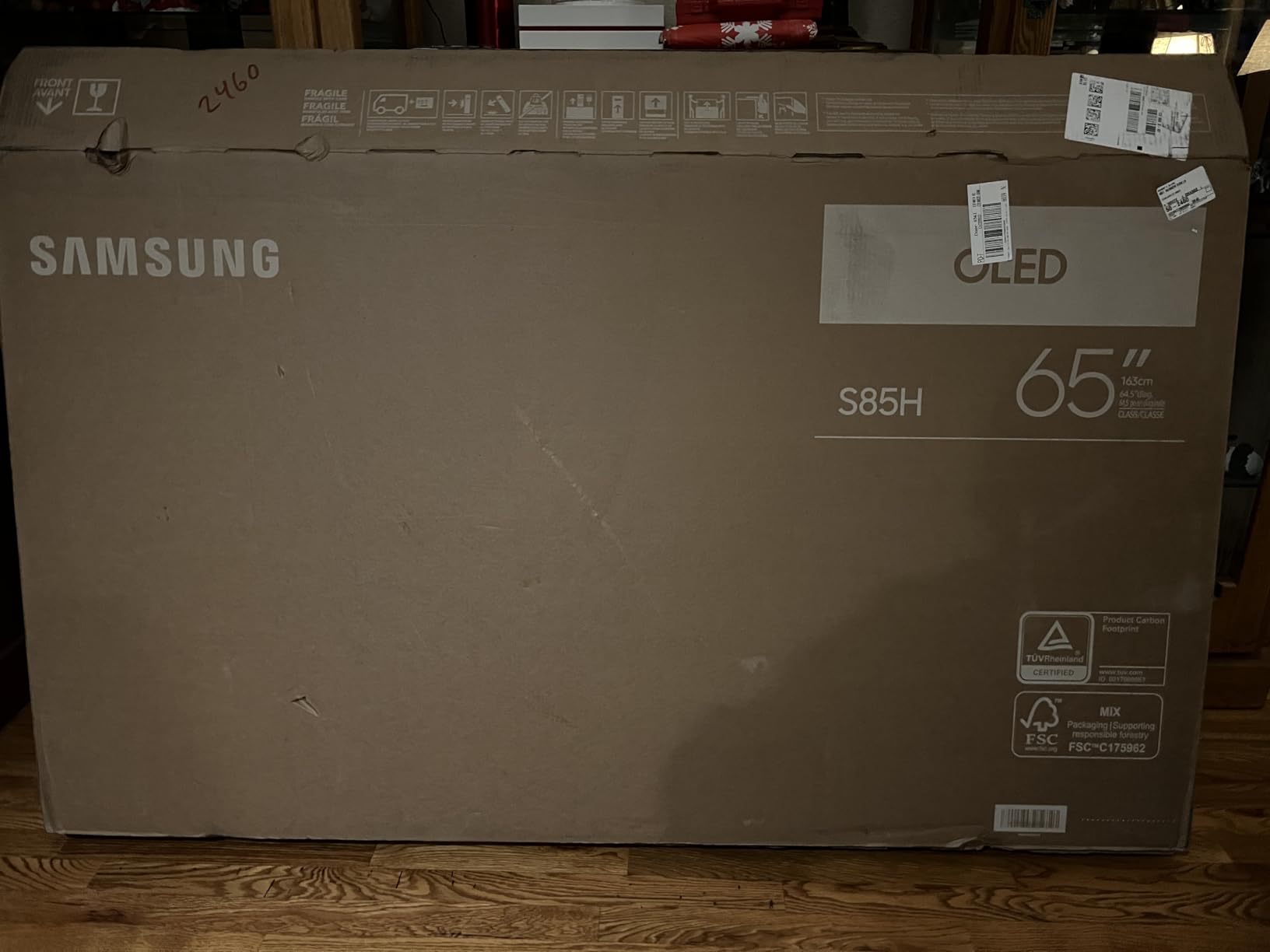 Samsung 65-Inch Class S85H Series, OLED, 4K, Smart TV, 2026 Model | Samsung Vision AI, OLED HDR, NQ4 AI Gen2 Processor, 4K AI Upscaling, AI Sound Controller, Color Booster Pro, Alexa Built-in customer photo 2