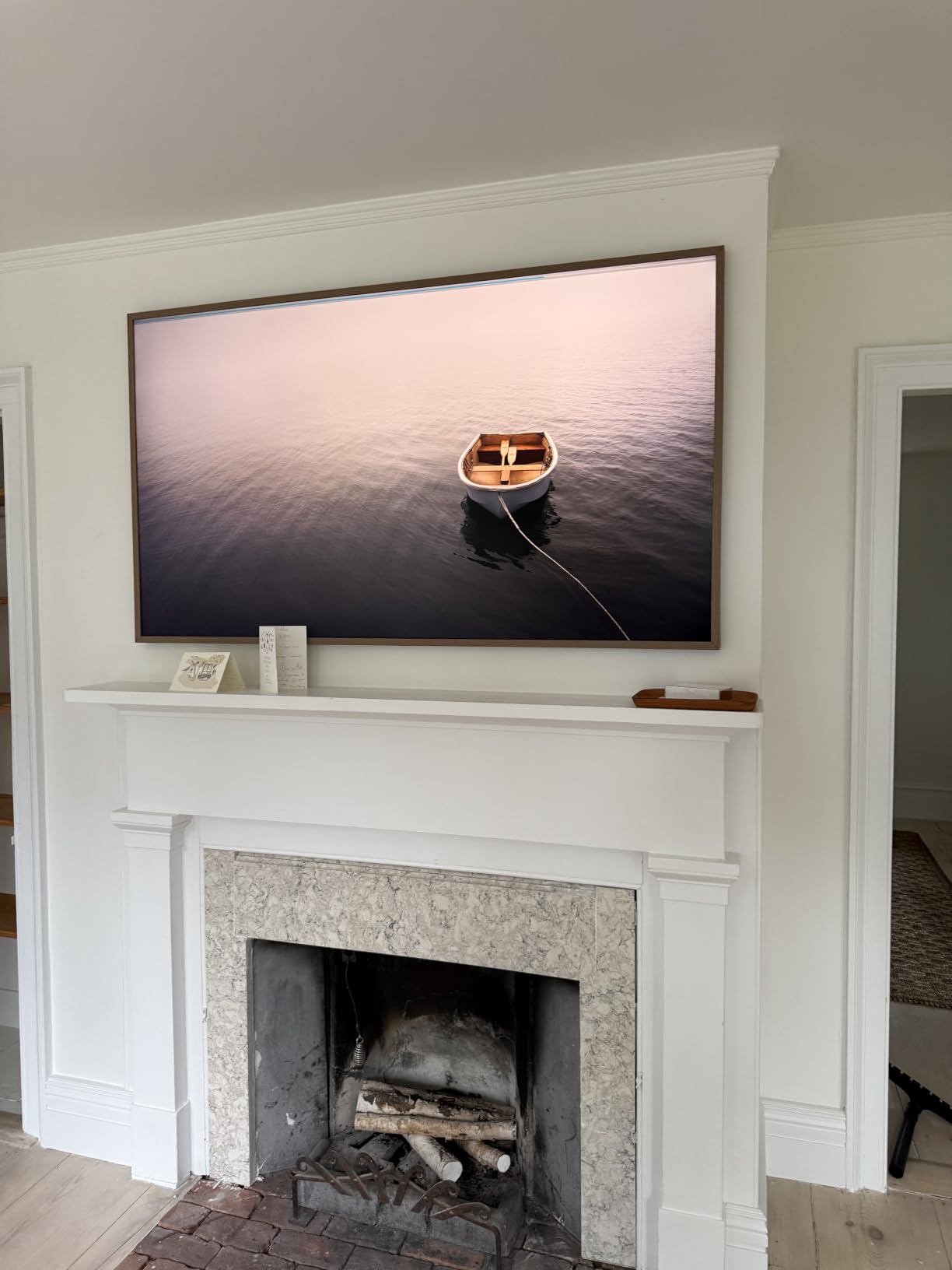 Samsung 98-Inch Class The Frame Art TV LS03HE, QLED 4K, 2026 Model customer photo 1