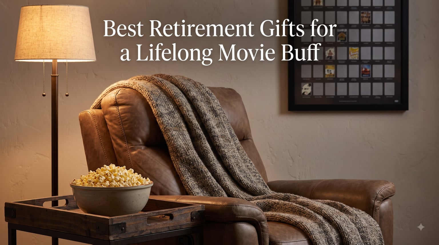 Best Retirement Gifts for a Lifelong Movie Buff