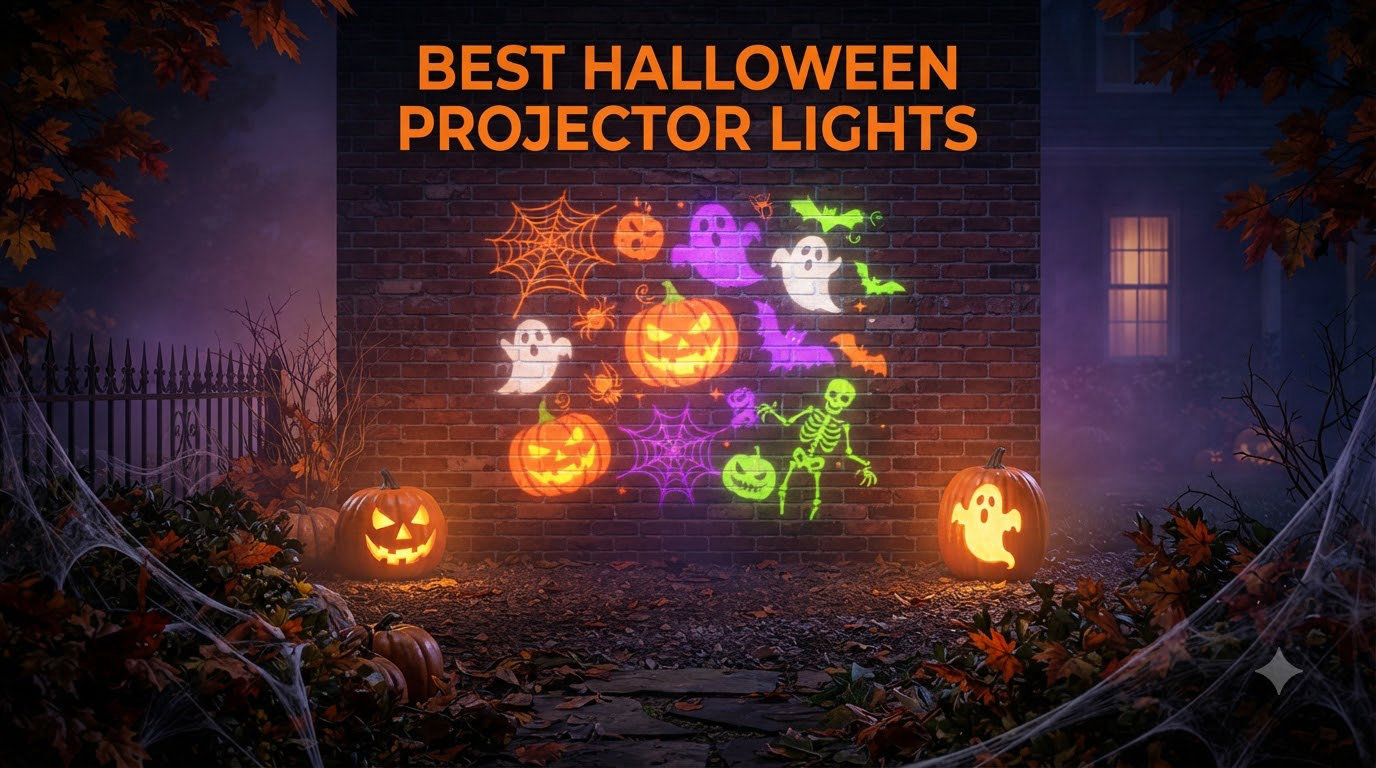 best halloween projector lights
