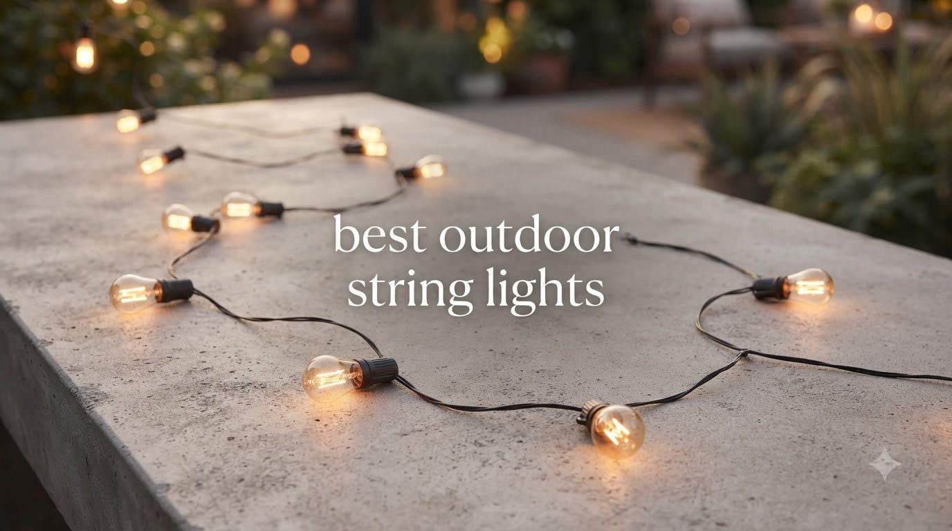 best outdoor string lights