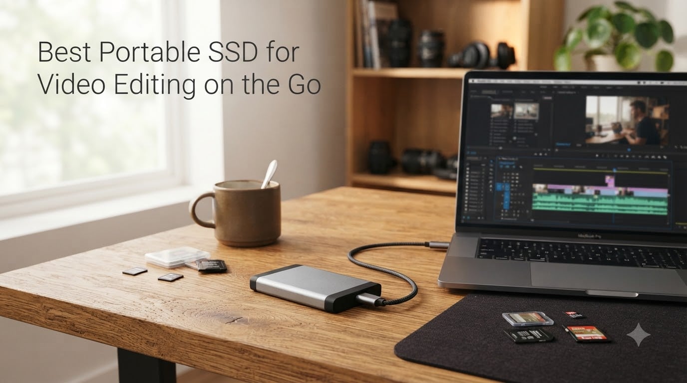Best Portable SSD for Video Editing on the Go