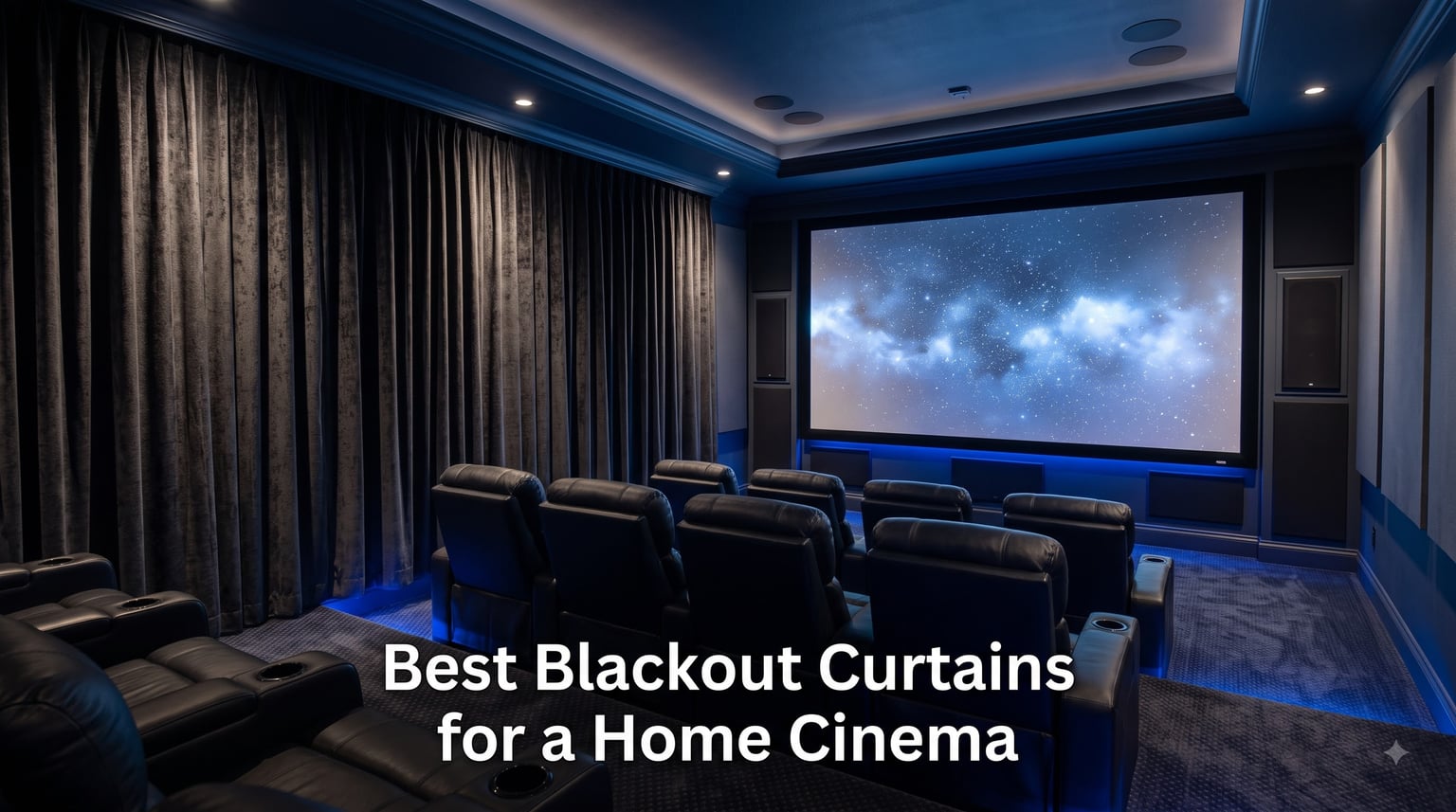 Best Blackout Curtains for a Home Cinema