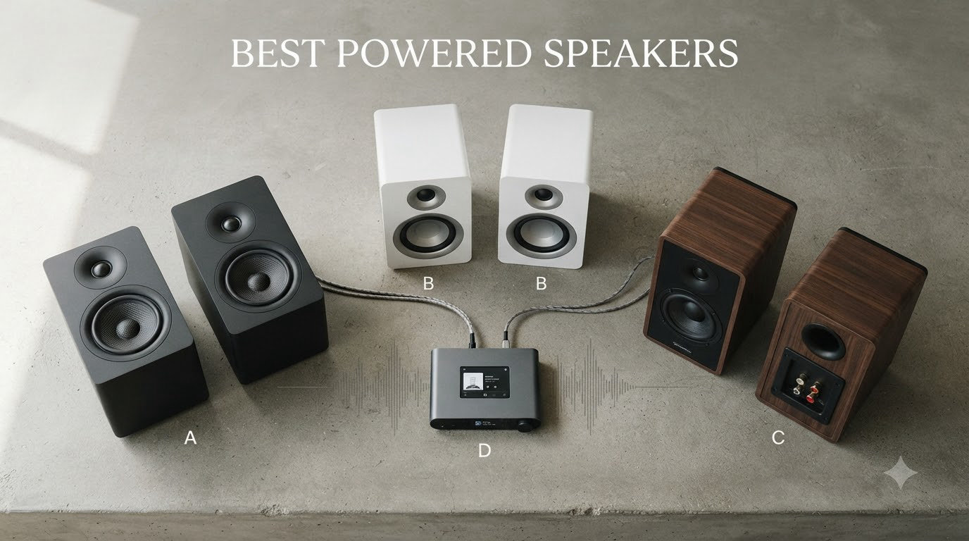 best powered speakers