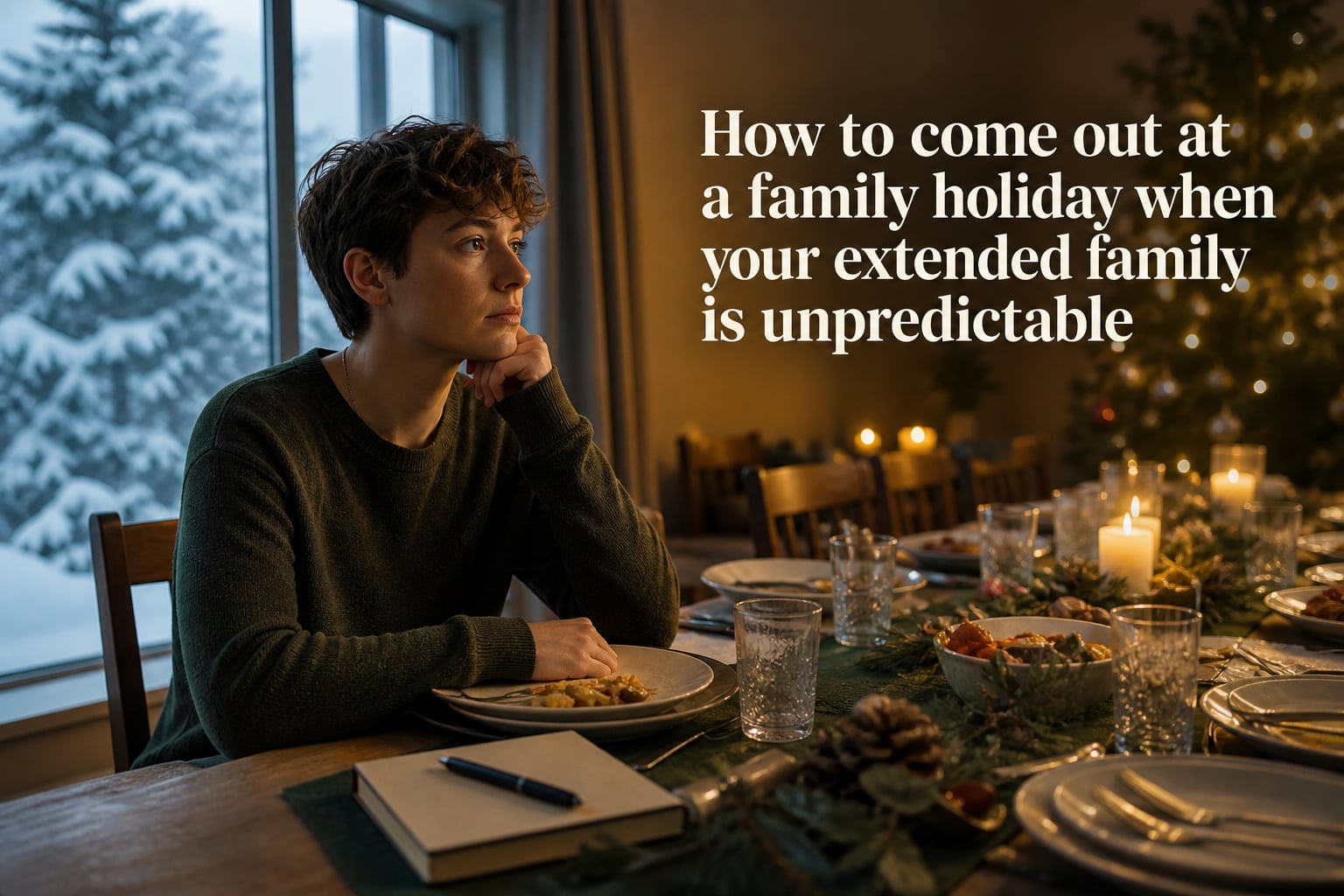 How to come out at a family holiday when your extended family is unpredictable