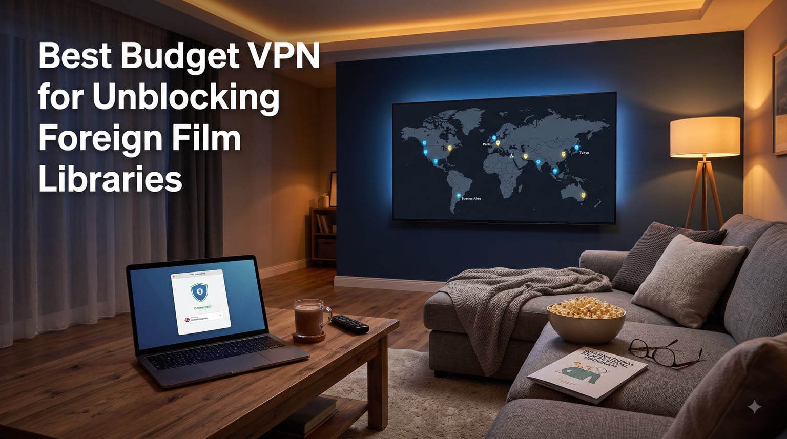 Best Budget VPN for Unblocking Foreign Film Libraries
