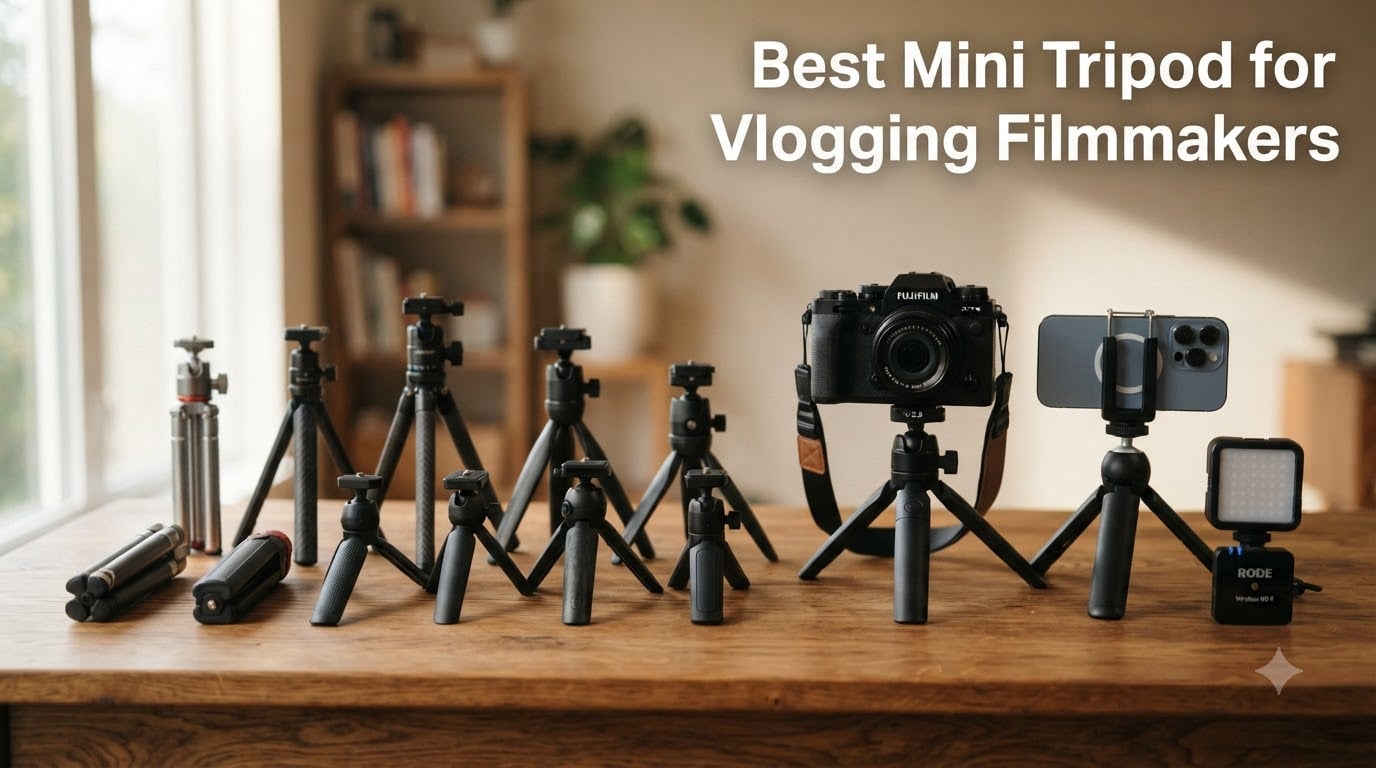 Best Mini Tripod for Vlogging Filmmakers