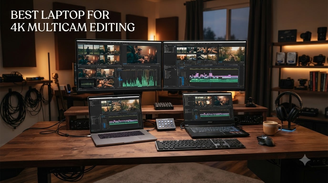 Best Laptop for 4K Multicam Editing