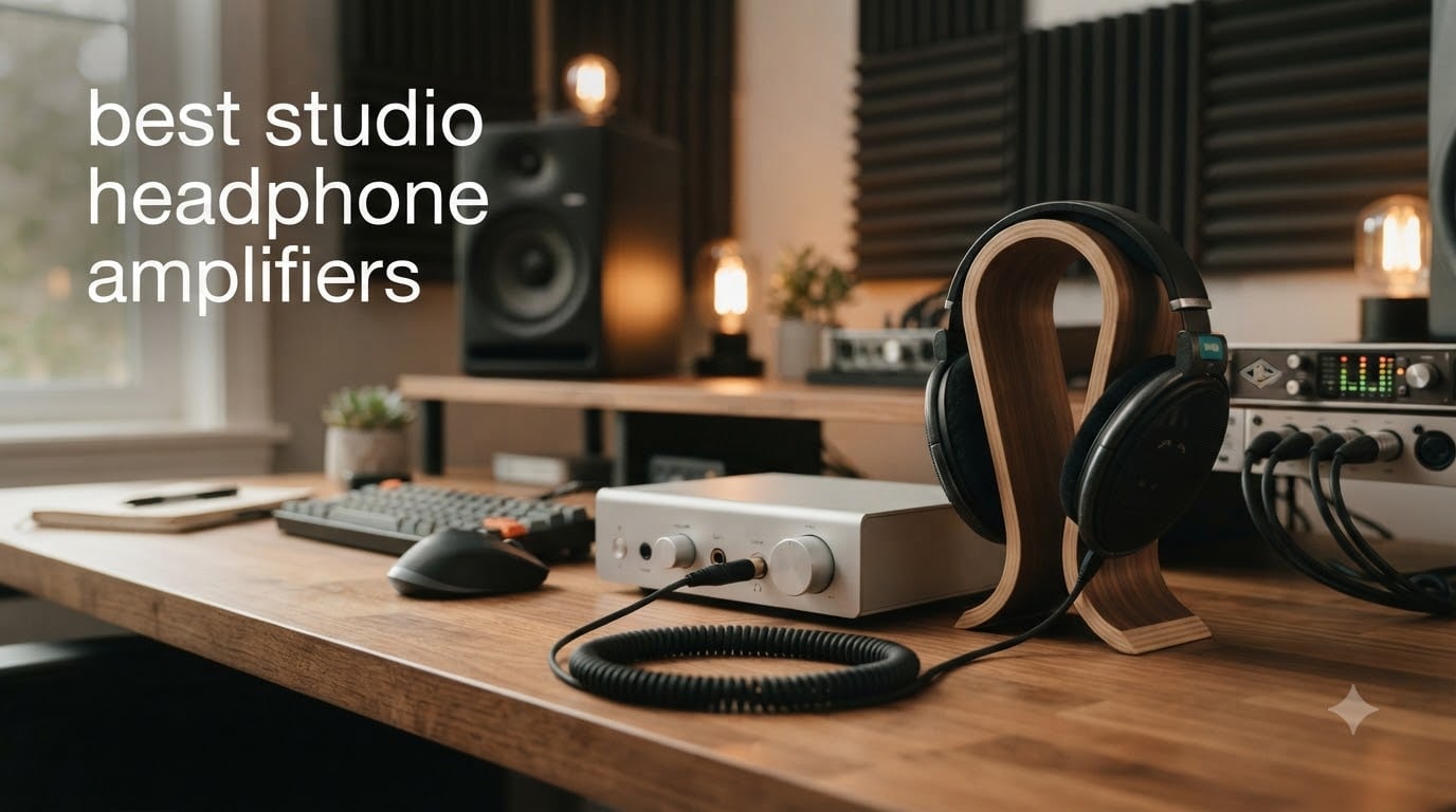 best studio headphone amplifiers